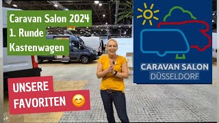 Caravan Salon Düsseldorf 2024❗️ 1Runde Kastenwagen von CleverPösslConcorde Freedom👍 PREVIEW DAY [upl. by Sadira]