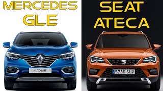 2019 Renault Kadjar vs 2018 Seat Ateca [upl. by Ellehctim]