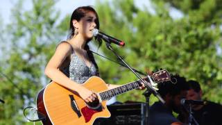 Kina Grannis  World In Front of Me Pittsford Park 2011 110 [upl. by Brunell]