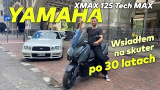 Yamaha XMAX 125 Tech  skuter na prawo jazdy B [upl. by Gavette]