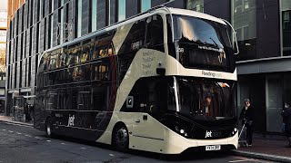 Reading Buses ADL Enviro400 City 258 YX74ORO On Route 1 To Newbury [upl. by Burnley]