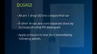 PROSTAGLANDIN ANALOGUES [upl. by Hahn]