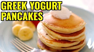 👩‍🍳 Greek Yogurt Pancakes Recipe  Easy Pancakes Recipe With Yogurt 2024 [upl. by Vale]