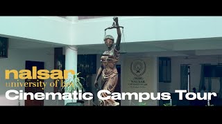 NALSAR Cinematic Campus Tour  Top Law College  CLAT  Hyderabad [upl. by Eira]