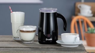 How to froth milk in the Dualit Milk Frother [upl. by Eiramanit252]