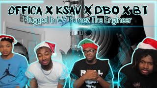 AMERICANS REACT A92 🇮🇪 Offica x Ksav x Dbo x BT  Plugged In W Fumez The Engineer  Pressplay [upl. by Arolf]