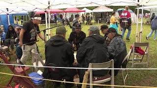 Annual Lenape Nation Pow Wow held in Carbon County [upl. by Erdnaxela]