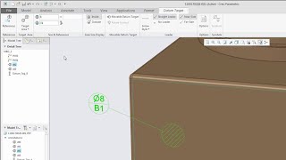 Intelligent BuiltIn Target Areas in MBD [upl. by Hotchkiss926]