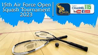 🔴15th Air Force Open Squash Tournament 2023  GAJA TV [upl. by Eninaej721]