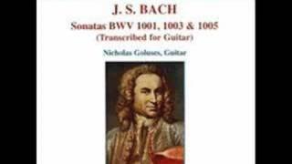 BWV 1001 III Siciliano [upl. by Nybor]