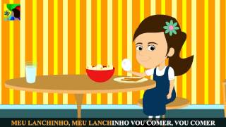 Meu Lanchinho  Músicas infantís  Desenho infantil [upl. by Elmo237]