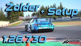 ZOLDER HOTLAP  SETUP 126730 BMW M4 GT3 2022  ACC 18  BOP 2021 [upl. by Ayadahs]