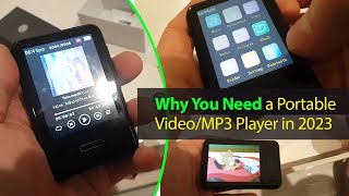 Are Portable Players Still Worth It Review of Tenswall 16GB Video Music Player [upl. by Schuyler]