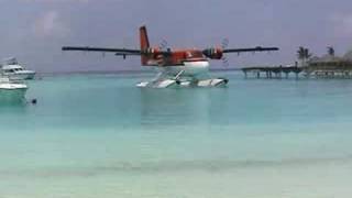 waterplane landing on the maldives [upl. by Annayk448]