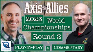 Axis amp Allies 2023 World Championships  Round 2 [upl. by Manoop107]