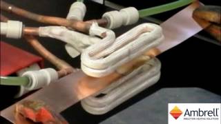 Annealing a Copper Strip with Induction Heating [upl. by Brecher65]