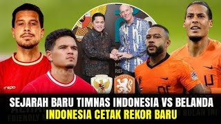 🔴SEJARAH BARU TIMNAS INDONESIA VS TIMNAS BELANDA DI GELAR DI BELANDA [upl. by Einwat]