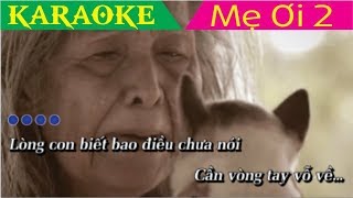 Mẹ Ơi 2  Karaoke  Beat   Jack G5R [upl. by Ennayhc]