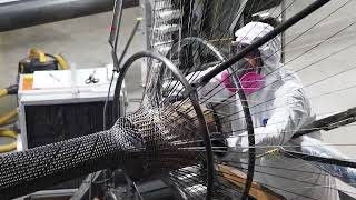 Carbon Fiber Mast Braiding [upl. by Astera124]