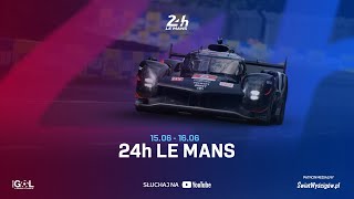 24h Le Mans 2024  Wyścig  Studio Part 1 Na Żywo [upl. by Kobe]