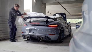 Unwrapping the 2023 Porsche GT4RS 4k [upl. by Aikemahs765]