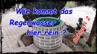 Regenwasser optimal nutzen Regenwassertonne für den Garten kostenloses Wasser Regenwassertank [upl. by Tenenbaum]