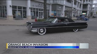 8th annual Orange Beach Invasion comes to town new law in place for vehicles [upl. by Benoit]