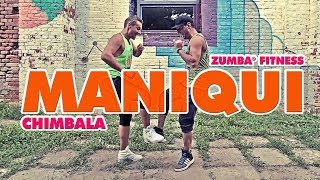 CHIMBALA  Maniqui  Zumba Dembow Choreo by ionut iordache ft claudiu gutu [upl. by Faline]