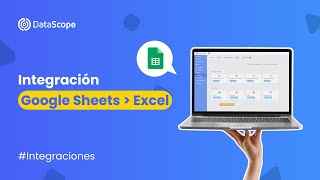 DataScope  Conexión Google Sheet  Excel [upl. by Iborian997]