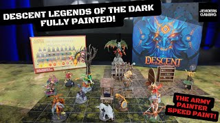 Descent Legends of the dark board game fully painted using TheArmyPainterspeed paint set [upl. by Kcirdes]