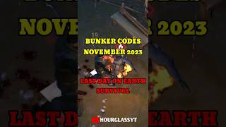 Bunker Alfas Codes for November 2023  Last Day on Earth Survival [upl. by Jagir]