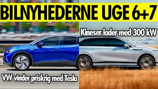 BILNYHEDERNE VW slår Tesla i priskrig Xpeng med FED G9 elSUV og ENDELIG en åben elbil – UGE 67 [upl. by Ojadnama]