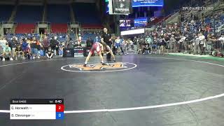 113 Lbs Round Of 16  Caden Horwath Michigan Vs Guy Clevenger Oklahoma C820 [upl. by Cummings]