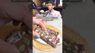 Is chocolate good for kids Brain superfood shorts ytshorts celebrity food recipe viralvideo [upl. by Trevlac559]