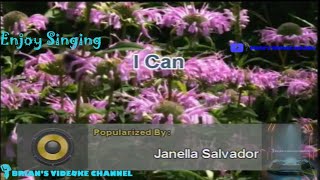 I Can  Janella Salvador Karaoke [upl. by Nicki866]