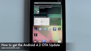 How to get the Android 42 OTA Update [upl. by Trevlac477]