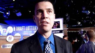 Portland Trailblazers GM Chad Buchanan PostNBA Draft Lottery Reaction [upl. by Scottie]