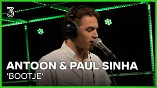 Antoon en Paul Sinha live met Bootje  3FM Live Box  NPO 3FM [upl. by Nnalatsyrc487]