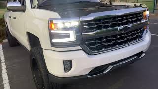 20142018 Silverado 1500 front end conversion in detail [upl. by Maribel]