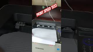 Print Speed Test with Samsung ProXpress M4020ND brotherprinter epson epsonprinter [upl. by Llerehc]