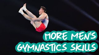 Gymnastics  Another 6 Amazing Mens Gymnastics Skills [upl. by Rorie]