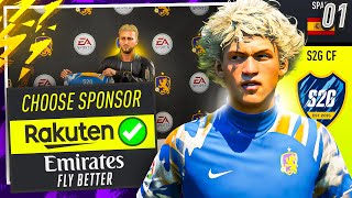 NEW SERIES CHOOSING OUR KIT SPONSOR🔥  FIFA 22 CREATE A CLUB EP1 [upl. by Cordeelia559]