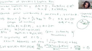 Oct 26 Pt3 Separation of Variables Laplaces Eqn [upl. by Eednim]