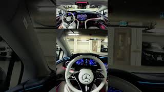 Immersive Experience  Mercedes EQS580 Edition 1 shorts car [upl. by Klepac]