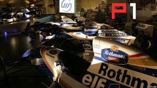 Williams F1 AWESOME car collection including Ayrton Sennas [upl. by Jeni131]