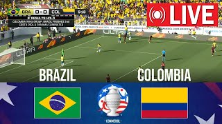 🔴 LIVE  Brazil vs Colombia  Copa America 2024  Match Live Now [upl. by Giuseppe]