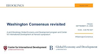 Washington Consensus revisited Pt 1 [upl. by Renfred]