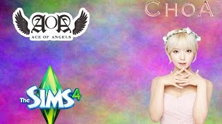 The Sims 4 Choa AOA 초아  Create a Sim [upl. by Aicnarf]