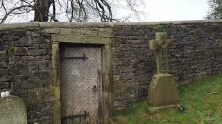 Paranormal Pendle Shorts Part 6  Spooky Downham Graveyard in the Mist ghosts paranormalpodcast [upl. by Nelak]