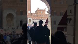 James Bond movie Quantum of Solace Piazza del Campo in SIENA Italy 15 May 2021 [upl. by Baptista]